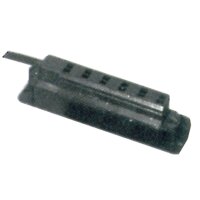 Mini AMP 6 Verteiler PVC 2x0,75mm² schwarz 500mm 55028