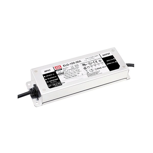 LED-Trafo 219x63x35,5mm 100-305VAC/24VDC max. 150W IP65, ELG-150-24A-3Y 55071