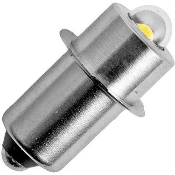 LED-Leuchtmittel 11x30mm für Taschenlampen P13,5s 1,2-9V 1W/865 80Lm 6500K 93853