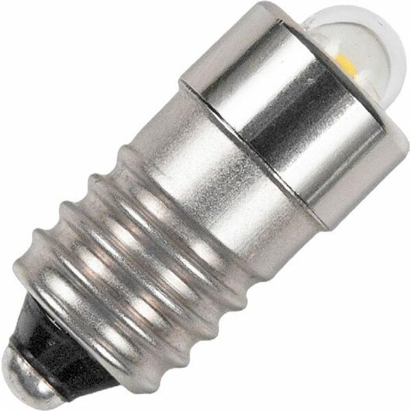 LED-Leuchtmittel 10x23mm für Taschenlampen E10 7-18V 1W/865 75Lm 6500K 93854