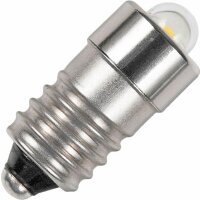 LED-Leuchtmittel 10x23mm für Taschenlampen E10 7-18V...
