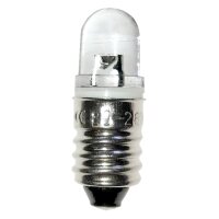 LED-Röhrenform 9x26mm E10 12-30VAC/DC 0,2W 16Lm rot...