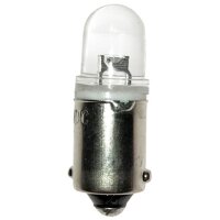 LED-Röhrenform 9x26mm Ba9s 12-30VAC/DC 0,2W 16Lm rot...