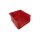 ALLIT Sichtlagerbox rot - Größe 2B - 137x160x137x82mm - gebraucht