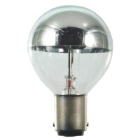 OP-Lampe 40x62mm kuppenverspiegelt silber BA15d 24V 40W...