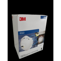 3M Staubmaske FFP2, Ausatemventil 8322 (VE10)