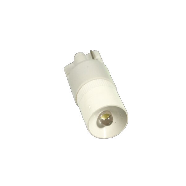 LED-Single T10 10x20,7mm W2,1x9,5d 20-28VAC/DC gelb mit Einweggleichrichter 35304