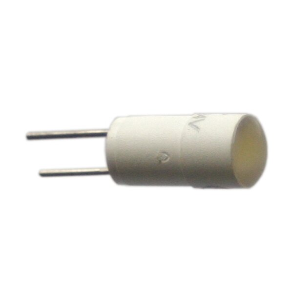 LED-Chip bipolar 4,5x9mm Bi-Pin-4,2 20-28VAC/DC gelb verpolungssicher 36065